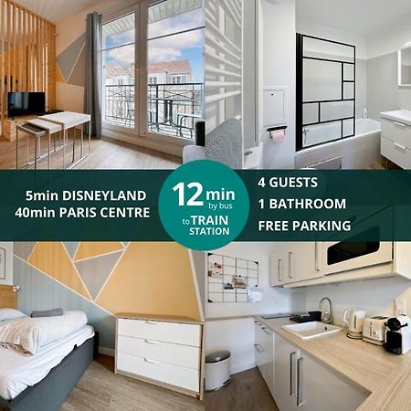 Le Delta Bailly - Appartement Pour 4 Personnes Disneyland Paris المظهر الخارجي الصورة